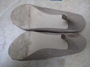 Photo of free beige high heels, size 8.5 (good) (Los Altos)
