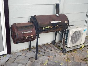 Photo of free Wrought Iron Smoker (Upper West side of Pleasanton)