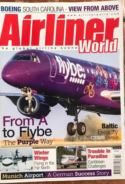 Photo of free airliner world magazine (Knowsley L34) #1