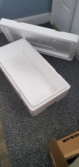 Photo of free Styrofoam Cooler (Pelham NH, off Mammoth Rd)