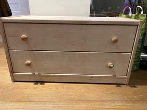Photo of free White wash pine chest of drawers (E8 London Fields)