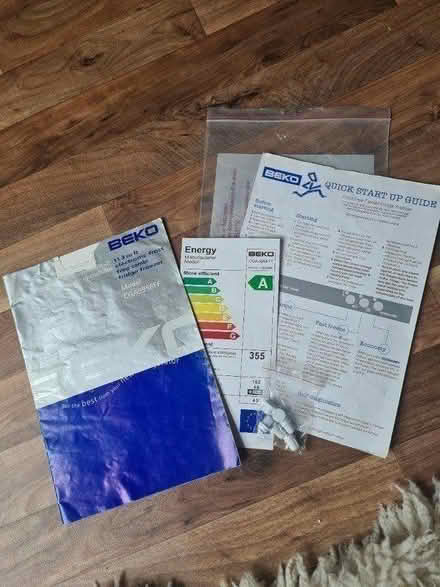 Photo of free Booklet for Beko Fridge CGA9956Ff (stroud green N4) #1