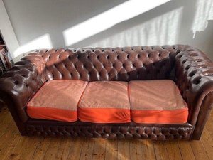 Photo of free Chesterfield style sofa (Bramley LS13)
