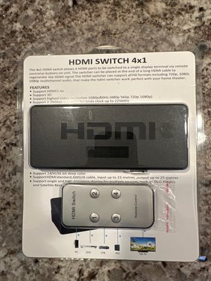 Photo of free HDMI Switch 4x1 (Matawan NJ)