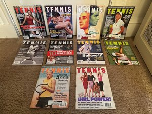 Photo of free Tennis Magazines from 1999-2004 (Near Davis Square)