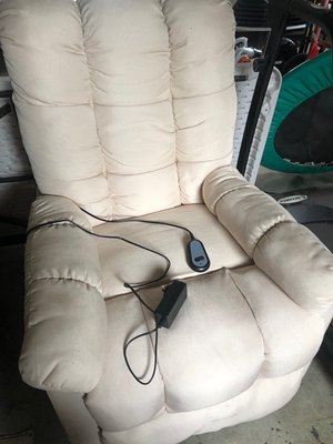 Photo of free Recliner chair, towing mirror, rack (Lisarow)