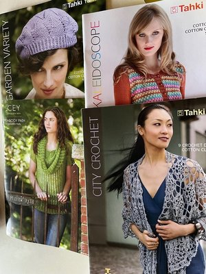 Photo of free knitting/crochet pattern books (Capitol Hill 20002)