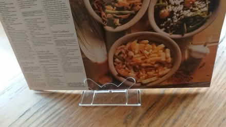 Photo of free Book stand plastic for lightweight books (Nash Mills WD4) #4