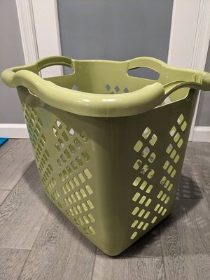 Photo of free tall laundry basket (Petworth)