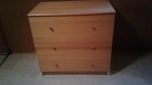 Photo of free Wooden IKEA dresser (Burnaby Hospital)
