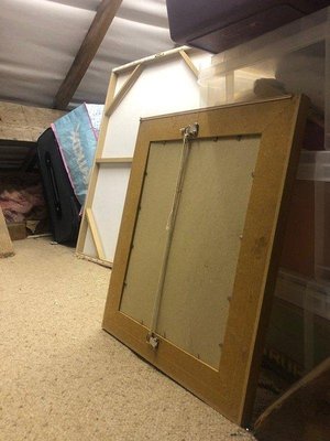 Photo of free Wooden mirror frame (Cwmbran, NP44)