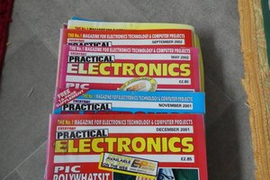 Photo of free Practical Electronics magazines (Long Wittenham OX14)
