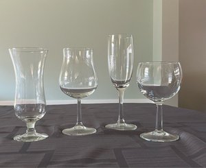 Photo of free Wine & misc glasses (Portage - central city)
