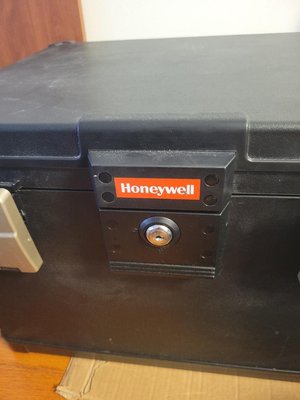 Photo of free Honeywell fire proof safe no lock (60203)