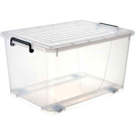 Photo of Plastic storage boxes with lids (bilton CV22) #1