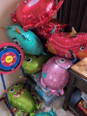 Photo of free Monster party supplies (Fremont Blvd and lowry)