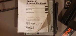 Photo of free Sony Car radio cd player (Cowfold)