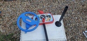 Photo of free Kiddie steering wheel for car (Cowfold)