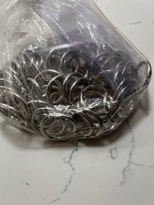 Photo of free Curtain rings (BL8)
