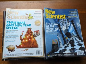 Photo of free New Scientist Magazines (Southsea PO5)
