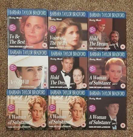 Photo of free Barbara Taylor Bradford DVDs (Euxton PR7) #1