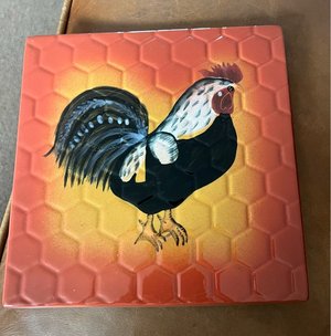Photo of free Ceramic Rooster Trivet (Herndon, VA)