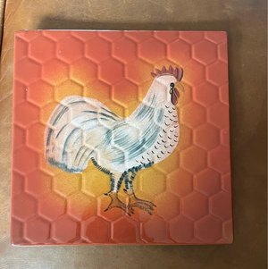 Photo of free Ceramic Rooster Trivet (Herndon, VA)