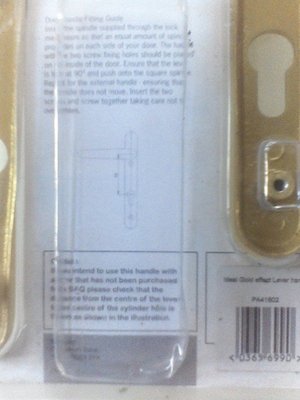 Photo of free Set of unused door handles (Holyford EX24)