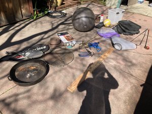 Photo of free Random garage clean out items (Crescent Park, Palo Alto)