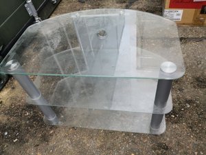 Photo of free Glass TV stand (Kidlington)