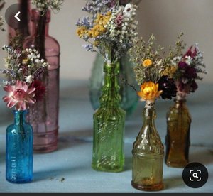 Photo of colored bud vases (Downers Grove)