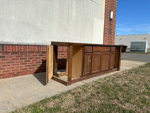 Photo of free Wooden cabinet (HIllsborough, NC)