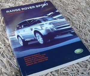 Photo of owners manual for 2006 range rover (dawlish)