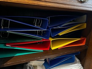 Photo of free 20+ lever arch files (KT6) (KT6 Surbiton)