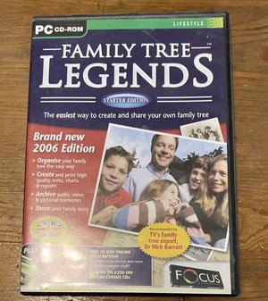 Photo of free Family tree disc for PC (Brinnington SK5)