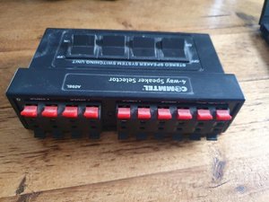 Photo of free Stereo speaker switching unit (four way) (Whitley Bay NE26)
