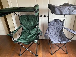 Photo of free Folding Canvas chairs (South side)