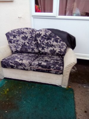 Photo of free Wicker sofa (Bath & North East Somerset BS31)
