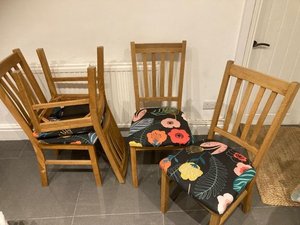 Photo of free Set of x4 Dining Chairs (Chinley SK23)