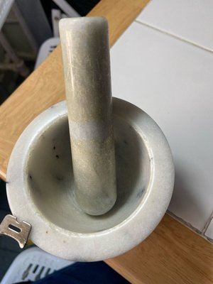 Photo of free Marble mortar and pestle (10011 (17th & 9th))