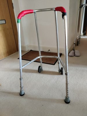 Photo of free Zimmer/ walking frame with additional hand grips (Buckhurst Hill IG9)