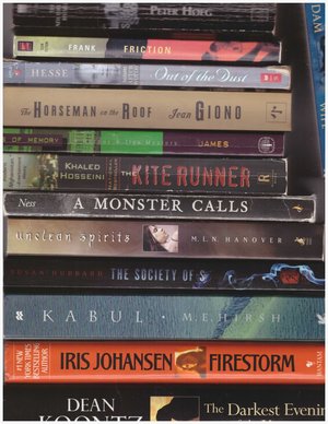 Photo of free fiction books (downtown Downers Grove)