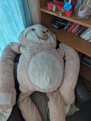 Photo of free Giant toy sloth (BS41)