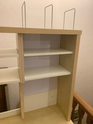 Photo of free Ikea Mikael desk with removable shelves (Viewlands PH2)