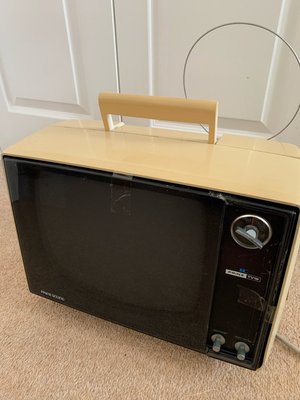 Photo of free Very old portable Tv (Papworth Everard)