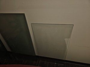 Photo of free Large Tempered Glass Pieces (Tukwila/Renton (by ikea))