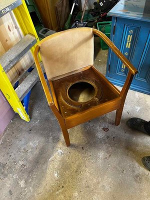 Photo of free Old commode chair (Eaton NR4)