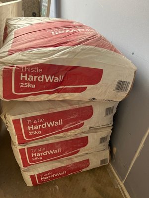 Photo of free 4 bags of hard wall plaster (Farnham GU10)