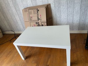 Photo of free White table (ME19)