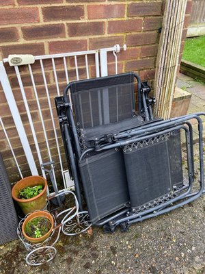 Photo of free Garden chairs and pet gate (ME19)